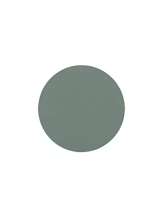 LIND DNA | Leder-Untersetzer rund 10cm Pastel Green | 
